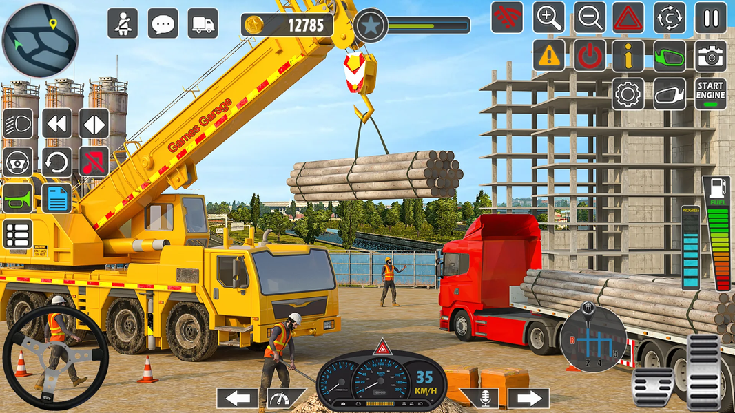 US Construction Game Simulator - عکس بازی موبایلی اندروید