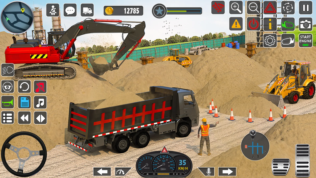 US Construction Game Simulator - عکس بازی موبایلی اندروید