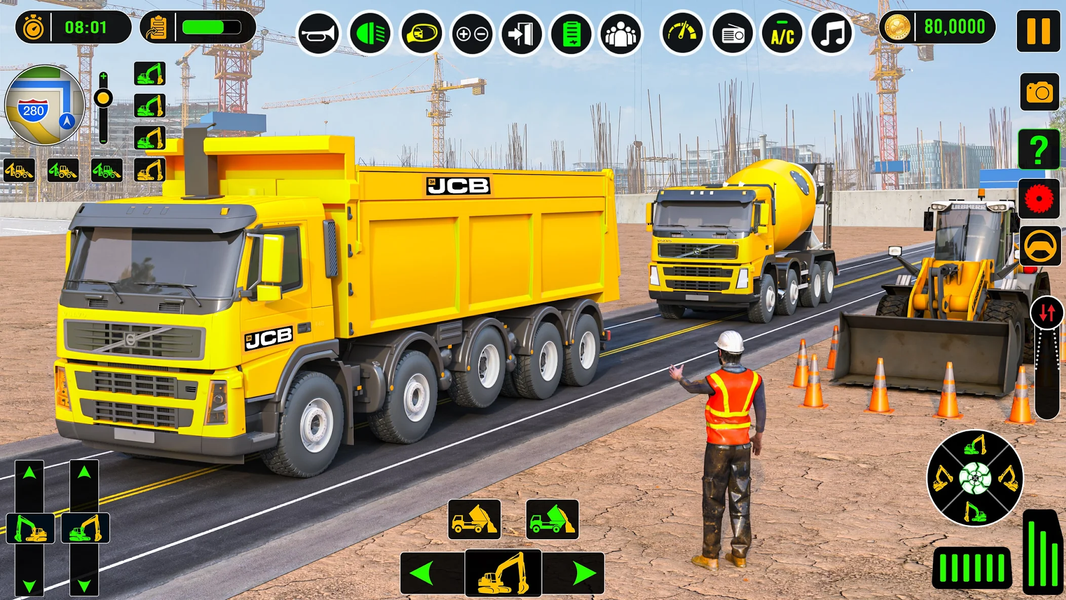 Real City Construction Game ۳D - عکس بازی موبایلی اندروید
