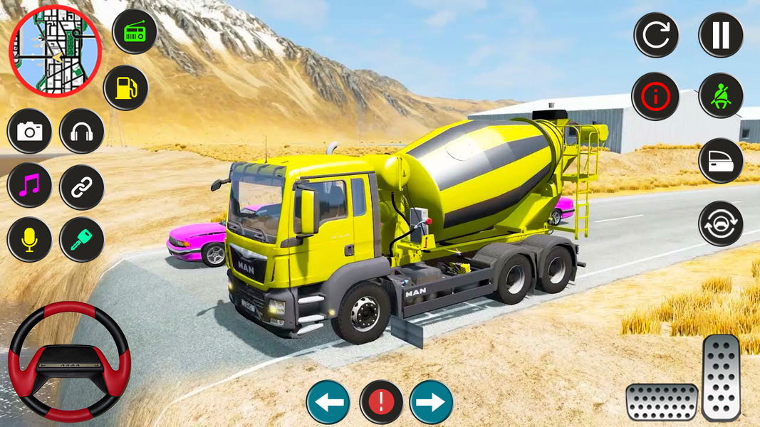 City Construction: Crane Truck - Gameplay image of android game