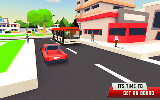 City Driving Coach Passenger Bus Simulator 3D - Image screenshot of android app