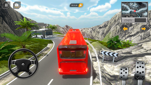 City Bus Simulator : Bus Games - Gameplay image of android game