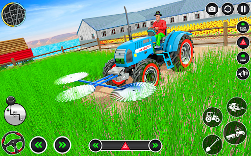 Big Tractor Farming Simulator - عکس بازی موبایلی اندروید