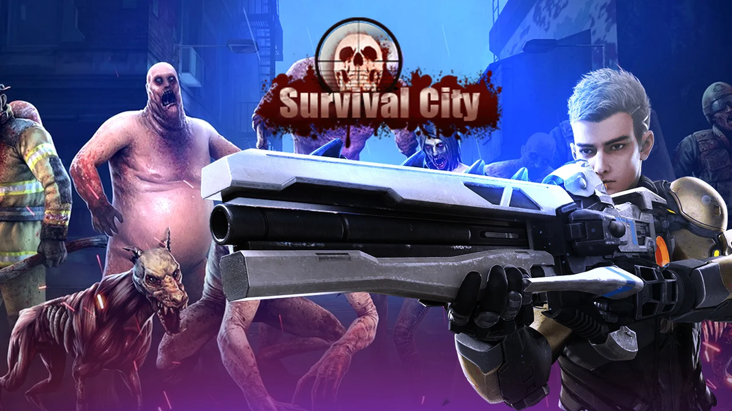 Survival City:Zombie Royale - Gameplay image of android game