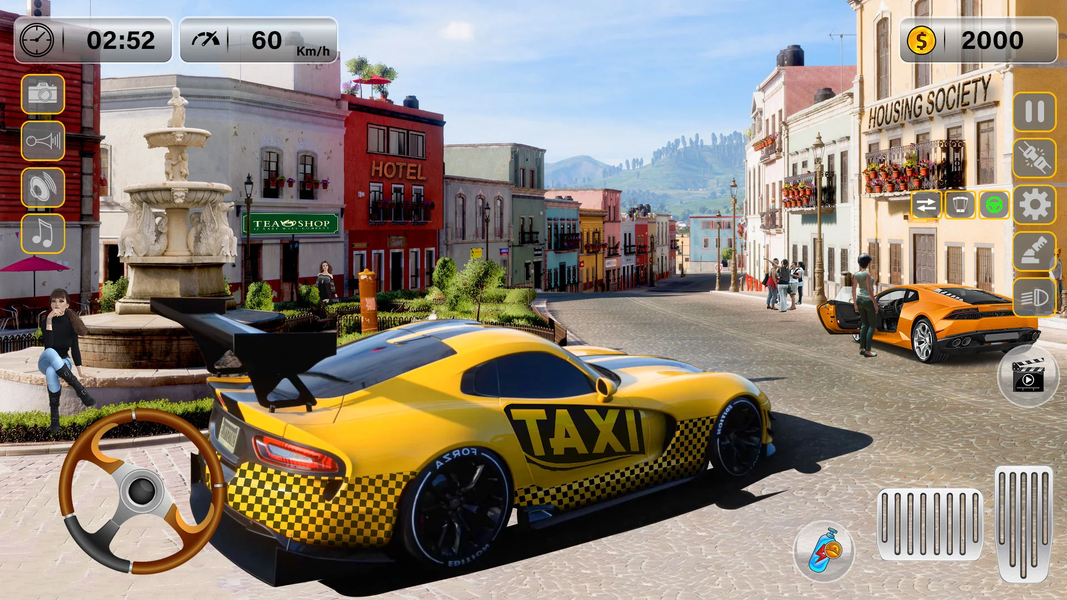 City Taxi Auto Racer Taxi Game - عکس بازی موبایلی اندروید