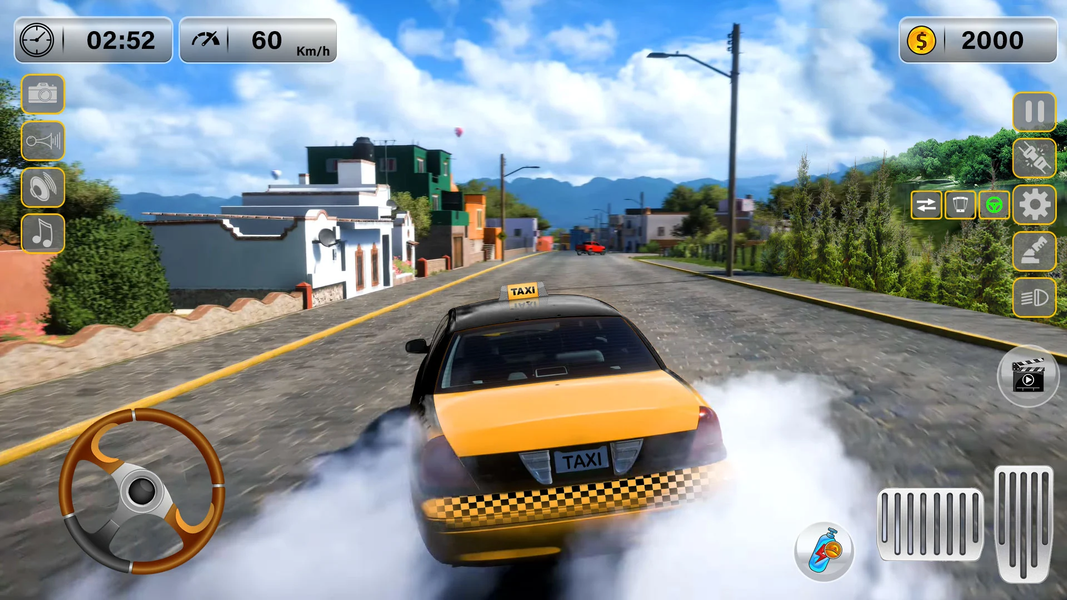 City Taxi Auto Racer Taxi Game - عکس بازی موبایلی اندروید