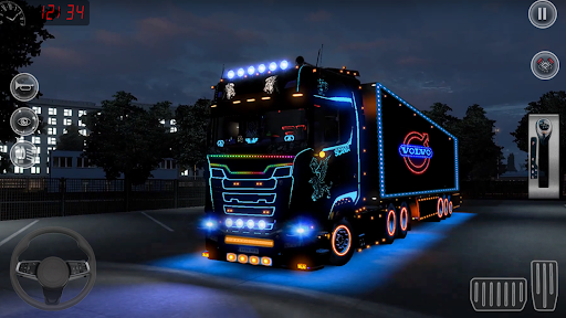 Truck Simulator: Truck Game GT - Gameplay image of android game