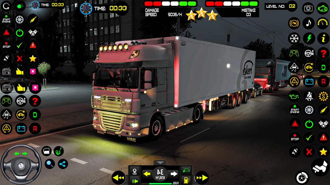 City Truck Simulator Game 2025 - عکس بازی موبایلی اندروید