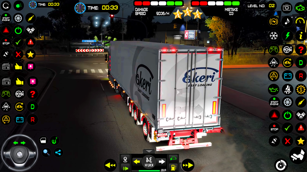 Truck Simulator ۳D: City Truck - عکس بازی موبایلی اندروید