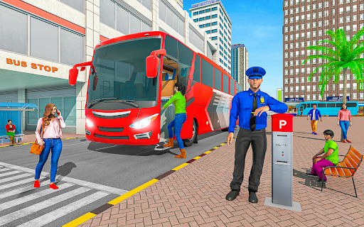 City Bus Simulator 3D Bus Game - Image screenshot of android app