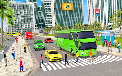 City Bus Simulator 3D Bus Game - Image screenshot of android app