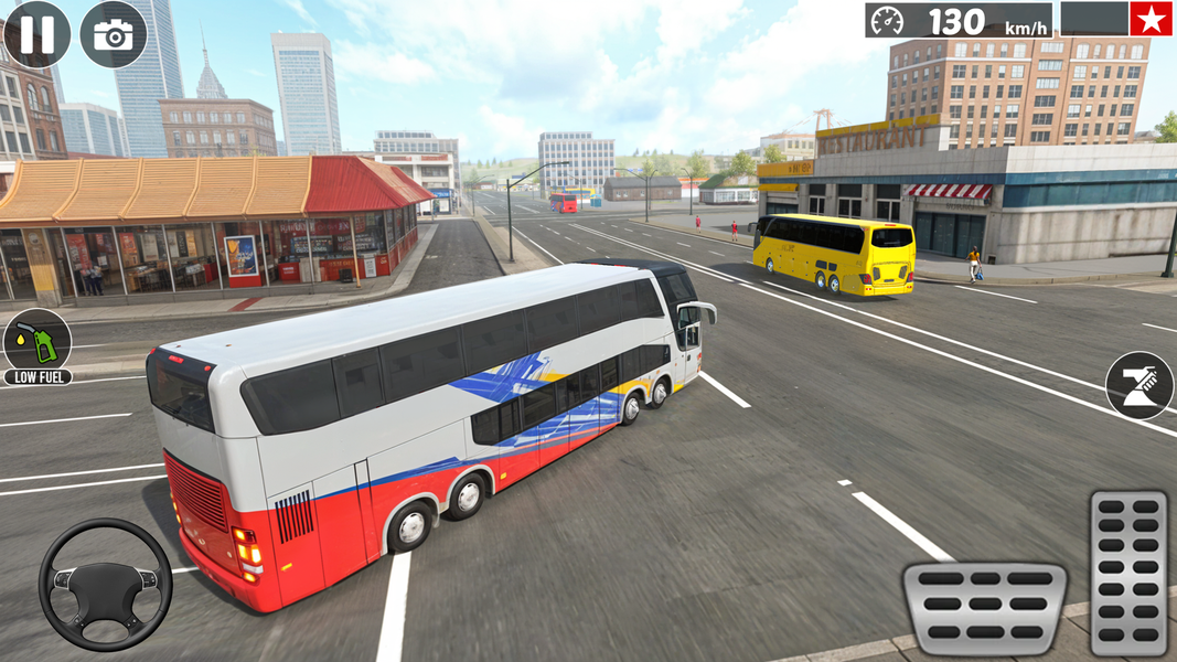 City Driving Bus Simulator - Gameplay image of android game