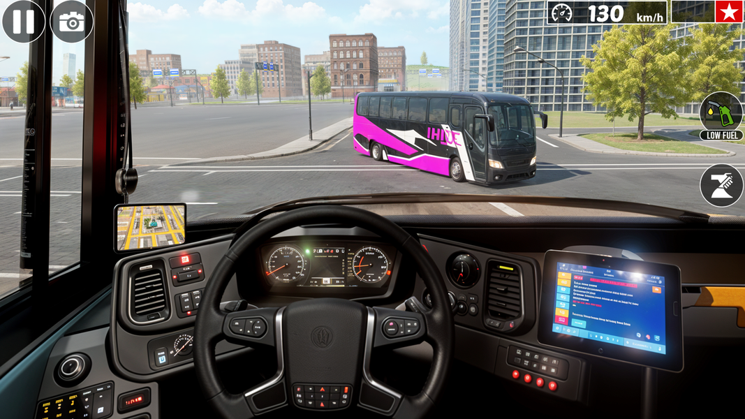 City Driving Bus Simulator - Gameplay image of android game