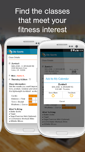 City Sports - عکس برنامه موبایلی اندروید