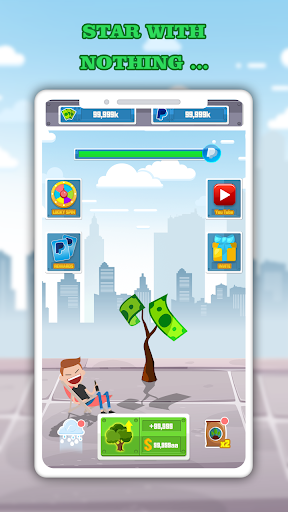 Click Money- Click For Growth - Gameplay image of android game
