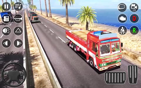 American Cargo Truck Game - New Driving Simulator - عکس بازی موبایلی اندروید