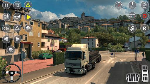 Cargo Truck Simulator Games 3D - Gameplay image of android game