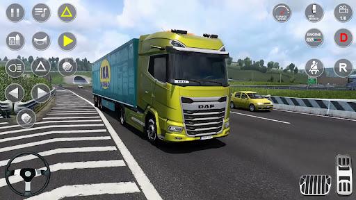 Cargo Truck Simulator Games 3D - Gameplay image of android game