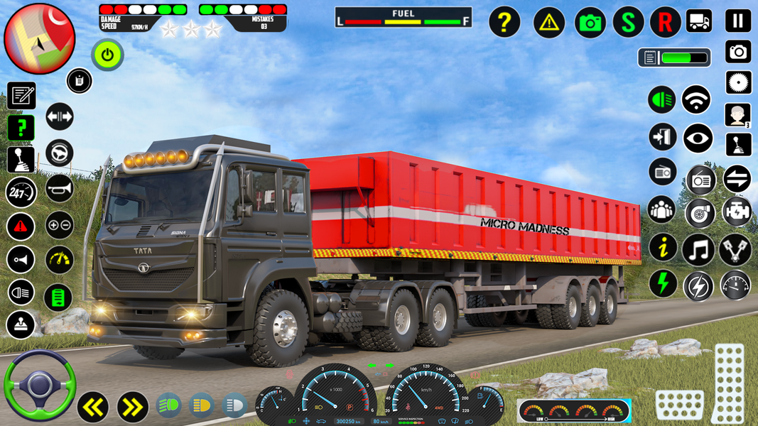 Heavy Truck Simulator Games 3D - Gameplay image of android game