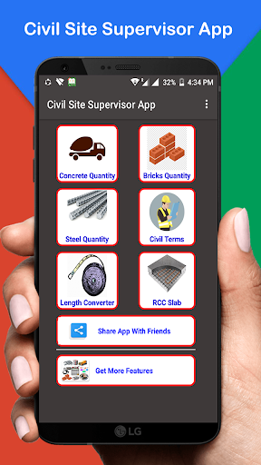 Civil Site Engineer App - Image screenshot of android app