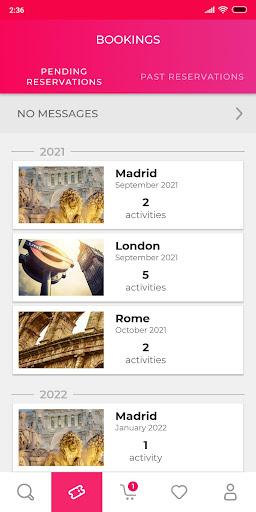 Civitatis: Fill your trip! - عکس برنامه موبایلی اندروید