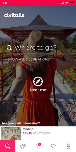 Civitatis: Fill your trip! - عکس برنامه موبایلی اندروید