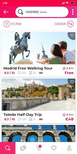 Civitatis: Fill your trip! - عکس برنامه موبایلی اندروید