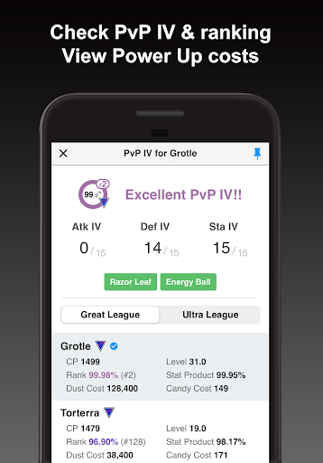 Poke Genie -Remote Raid IV PvP - Image screenshot of android app