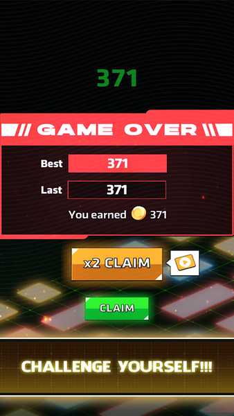 Cyber Jump - Gameplay image of android game