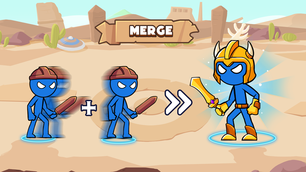 Stick Era - The Art Of War - عکس بازی موبایلی اندروید