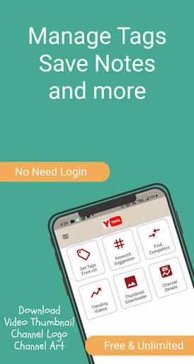 yTool - Grow Video and Channel - عکس برنامه موبایلی اندروید