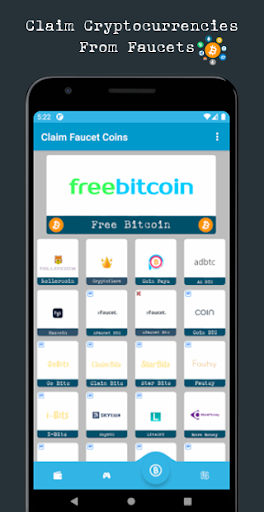 Claim Faucet Coins :: Bitcoin - عکس برنامه موبایلی اندروید