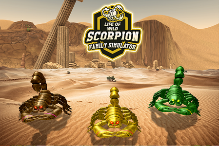 Wild Scorpion Simulator Game - Gameplay image of android game