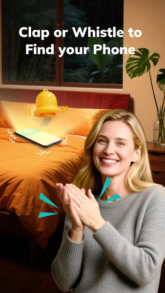 Clapster : Clap to find phone - عکس برنامه موبایلی اندروید