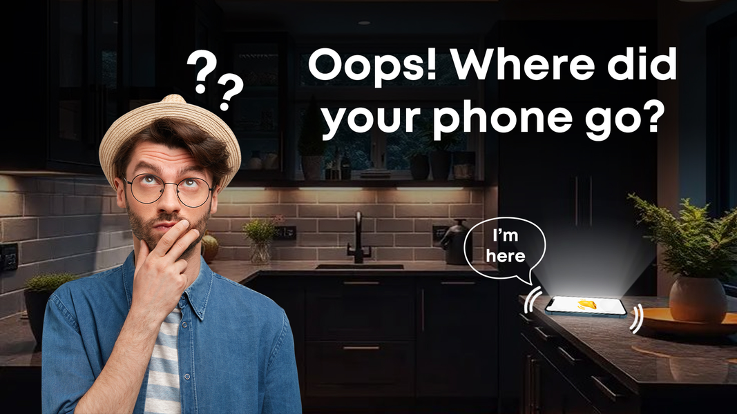 Find phone by Clap or Whistle - عکس برنامه موبایلی اندروید