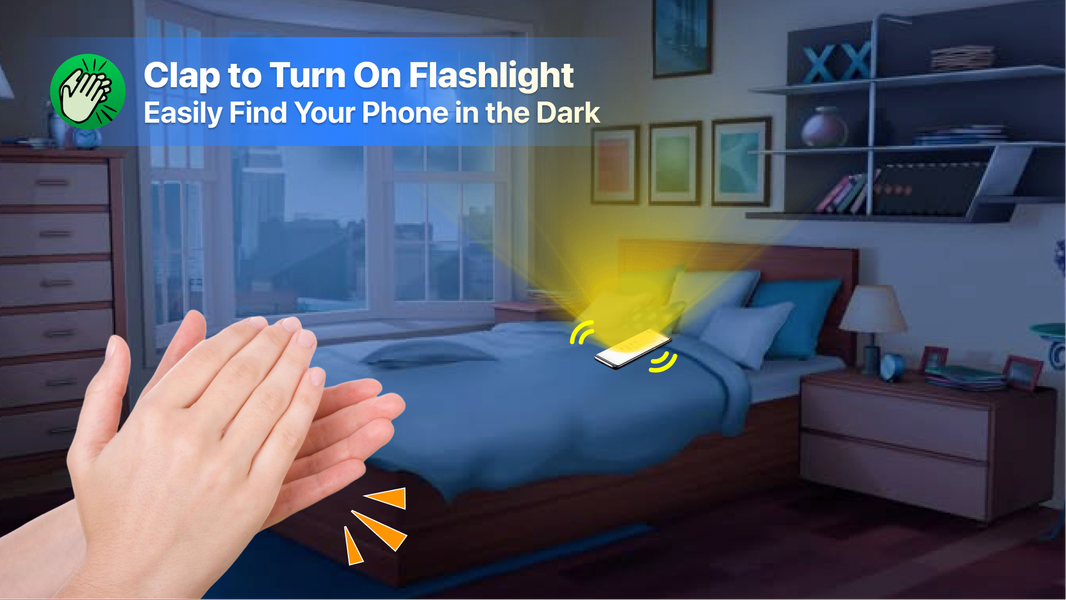 Clap Find Phone, Find my Phone - Image screenshot of android app