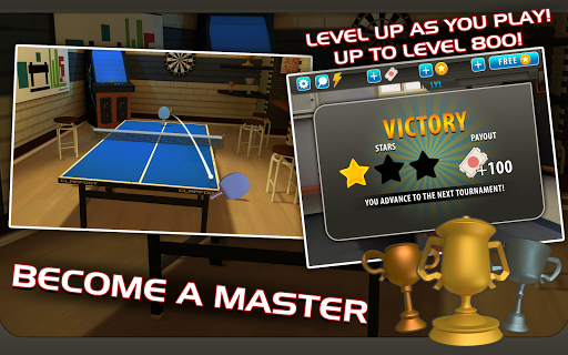 Ping Pong Masters - عکس بازی موبایلی اندروید