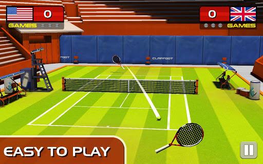 Play Tennis - Gameplay image of android game