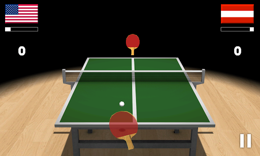 Virtual Table Tennis 3D - Gameplay image of android game