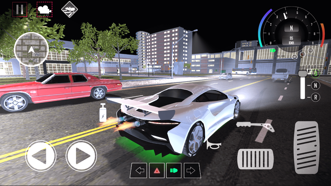 Car Games 2023: Exhaust - Gameplay image of android game