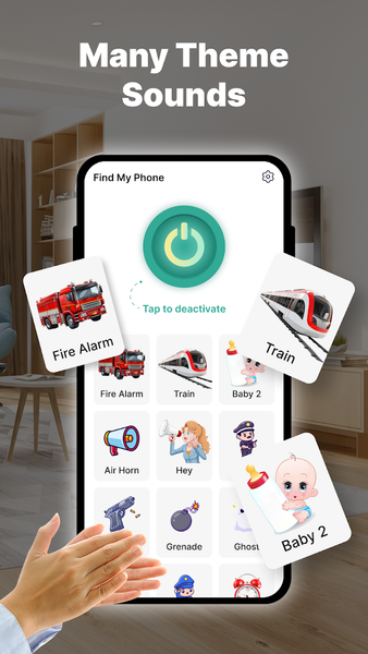 Clap to Find My Phone - عکس برنامه موبایلی اندروید