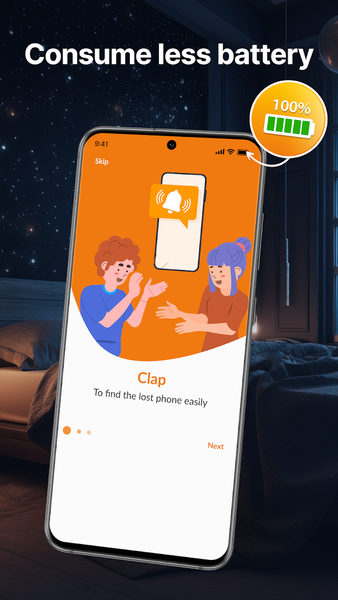 Clap to Find My Phone - عکس برنامه موبایلی اندروید