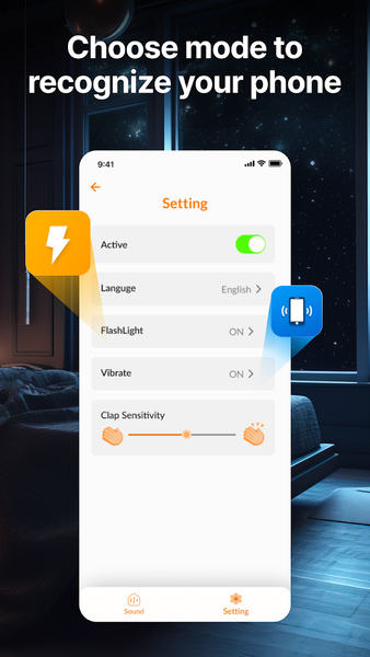 Clap to Find My Phone - عکس برنامه موبایلی اندروید