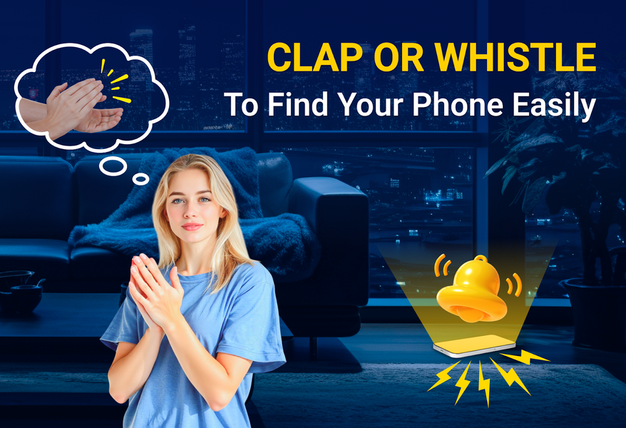 Find Your Phone by Clapping - عکس برنامه موبایلی اندروید