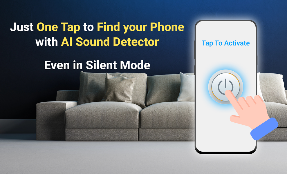 Clap to Find: My Phone Finder - عکس برنامه موبایلی اندروید