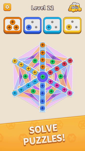Unscrew: Screw Pin Jam Puzzle - عکس بازی موبایلی اندروید