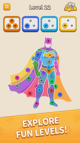 Unscrew: Screw Pin Jam Puzzle - عکس بازی موبایلی اندروید
