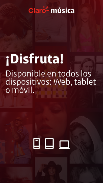 Claro música - Image screenshot of android app