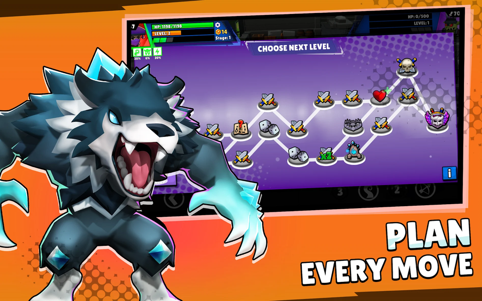 Clash of Destiny: Good vs Evil - Gameplay image of android game