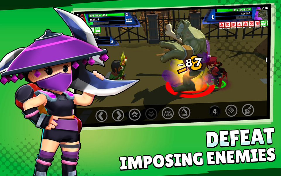 Clash of Destiny: Good vs Evil - Gameplay image of android game